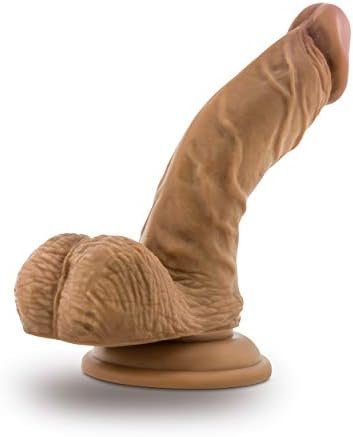 Blush Coverboy Papito - 6 1/2 Inch Realistic Curved Squeezable Fragrance Free Beginner Intermediate Realistic Suction Cup Strap On Compatible Dildo Adult Toy - Sex Toys For Women Men Couples - Latin - Image 3