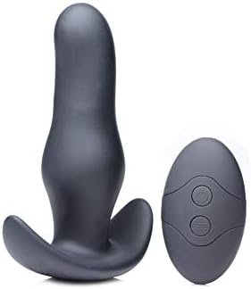 Lynx Curved Banger Silicone Anal Plug - Black