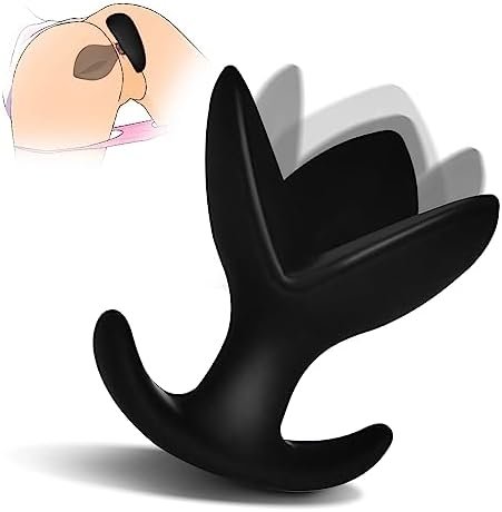 Nistars Silicone Anchor Flared Expanding Butt Plug, Ass Expander Stimulator For Men, Women Or Couples