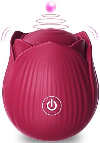 Rose Toys Vibrator Sex Toys - Nipple Anal Clitoral Stimulator Adult Toys For Women Sexual Pleasure, With 10 Tapping Modes For Nipple Teasing Clitoris Masturbating Couples Sex Games (Purple)