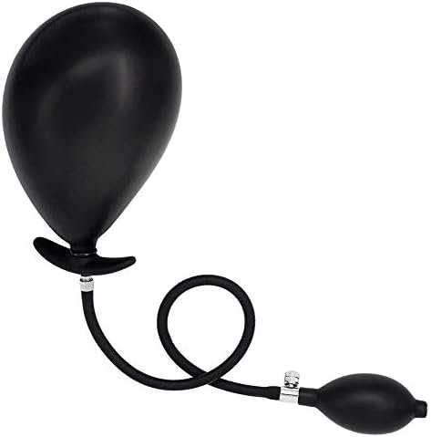 Fst Expand Inflatable Anal Plug, Oversized Enema Training Butt Plug Anal Sex Toy For Men Women