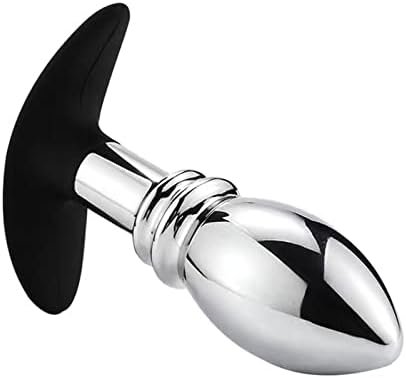 Large Metal Anal Beaded Butt Plug Personal Massager - Expanding Anal Plug Training G-Spot Dildo Masturbation Anal Sex Toys (Pdry-1400) - Image 2
