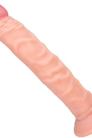 Realistic Suction Cup Dildo - Hands-Free Or Strap On Compatible - Lifelike Veins And Tip For Vaginal Penetration