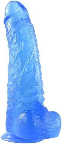 11 Inch Thick Blue Dildos, Jelly Elephant Dildo Soft Sex Toys For Men Anal Plugs
