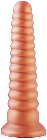 Realistic Dildo, Hismith 10.20 Inch Silicone Realistic Dildo With Suction Cup, Flexible Dildo