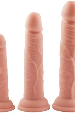 Anal Plug Training Sets,3 Sizes Anal Silicone Dildo With Strong Suction Cup For Men,G-Spot Sex Toys For Women Pleasure Dildo And Anal Play,Prostate Massage Sex Toys For Beginners