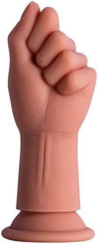 6.5″ Small Clenched Fisting Dildo, Silicone Fist Dildo With Strong Suction Cup, Realistic Hand Dildos Anal Plug For Vaginal Or Anal Fisting Sex, Anal Sex Toy Monster Penis For Men Women Masturbation