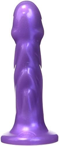 Tantus Sex/Adult Toys Goddess Vibrator Dildo- 100% Ultra-Premium Flexible Silicone Harness & Suction Cup Compatible Waterproof, Anal Safe, For G-Spot & P-Spot Stimulation - Purple Haze - Image 3