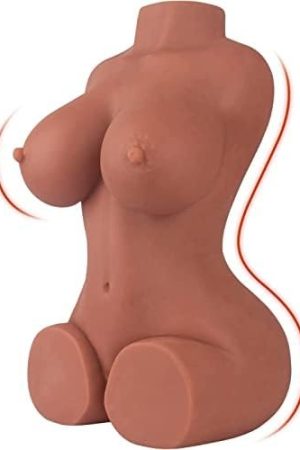 Kuuval 14Lb Sex Doll For Man Masturbation, Pocket Pussy Male Masturbator With Realistic Big Boobs Vagina Anus, Pocket Ass Dual Channel Design, Sex Toy For Men Pleasure