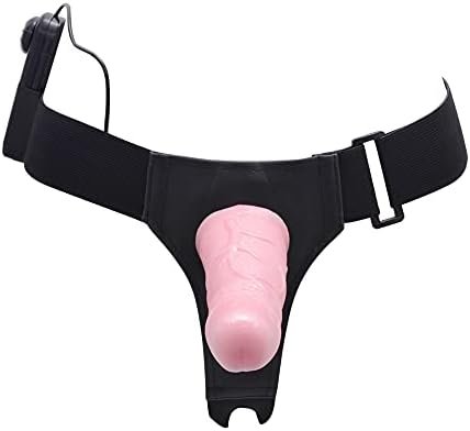 Vibrating Adjustable Hollow Strap-On Harness Extender Bigger Penis Dildo Sleeve Cock Cover Penis Extension Increase The Size And Strength Adult Sex Toy For Couples Man Women - Image 2