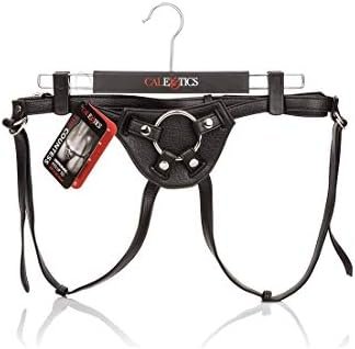 Calexotics Her Royal Harness The Countess - On Hanger – Premium Adjustable Bdsm Probe Strap O Plus Size Harness – Sex Toys For Couples And Women - Black - Image 2