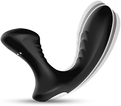 Usk Vibrating Prostate Massager, Testicle G-Spot Stimulation, Anal Butt Plug Vibrator With Handle, Rechargeable Waterproof Adult Sex Toy For Men, Women Or Couple Fun