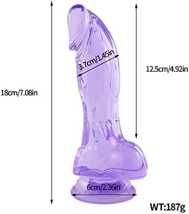 Shkanla Small Penis Dildo For Women Beginners, Soft Realistic Dildos Sex Toy With Strong Suction Cup For Hands-Free, Anal Dildo G-Spot Stimulation For Couple - Image 2