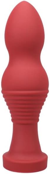 Tantus Sex/Adult Toys Piggy Xl Butt Plugs -100% Ultra-Premium Super Soft Silicone Matte Finish Anal Safe, Personal Massager For Men, Women, Couples - True Blood Red
