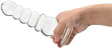 Anal Beads, Glass Big Size Butt Plug With Graduated Beads For Experienced Users, Crystal G-Spot P-Spot Massager For Men Women - Image 3
