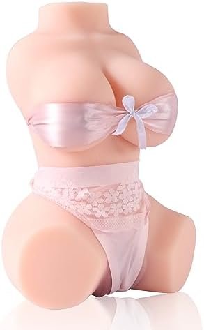 5.38Lb Sex Doll For Men, Jaspik Torso Sex Dolls With Big Boobs & Buttocks, Realistic Female Sex Doll For Breast/Vaginal/Anal Sex, Adult Sex Toys For Men