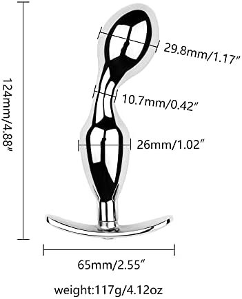 Boruite Anal Plug, Stainless Steel Butt Plug, Upgrade Gourd Type Anales Trainer Set Pleasure Sex Toy For Couples Men Women - Image 2
