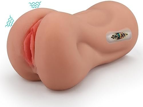 Automatic Vibrating Real Dolls For Men Sex- Stroker Sex Doll With 3 Frequencies & 7 Modes, Lifelike Pocket Pussy Size With 3D Realistic Textured Vagina, Male Masturbator Adult Toys For Men Pleasure