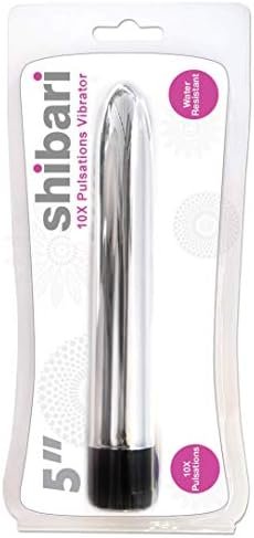 Shibari Classic Bullet Vibrator, 5 Inch Adult Sex Toy For Women, Sensual Vibrating Clitoral G-Spot Prostate Massager Made Of Smooth Abs Plastic, Easy To Use, Quiet, Wireless, Water Resistant (Purple)