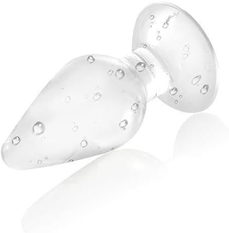 Anal Plug Sex Toy With Powerful Suction Cup, Clear Anal Training Expander Anal Beads Plug Adult Sex Toy For Men, Women, Experts(9Inch) - Image 2