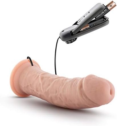 Blush Dr. Skin 8 Inch Realistic Vibrating Dildo With Suction Cup, Sex Toy For Women, Sex Toy For Adults, Vanilla - Image 3