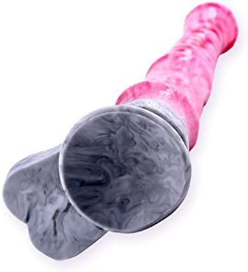 Super Huge Horse Dildo 14 Inch Realistic Dildo With Suction Cup, Thick Long Silicone Dragon Dildo Anal Plug Adult Toys For Men And Women Couples - Image 3