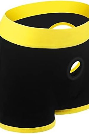 Adult Toy Strap On Harness Shorts Adult Sex Toy For Couple For Women Men Strap On Dildo Dilldรณ For Her For Pegging Unisex Lesbian Strapless Hollow Strap On, Dildo Not Included (Xl/Xxl)