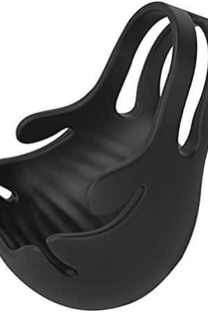 Healifty Vibrating Cock Ring Silicone Penis Ring Vibrator With Men Scrotum Testis Vibrator Male Masturbators Trainer Sex Toys Testis And Glans Male Cup