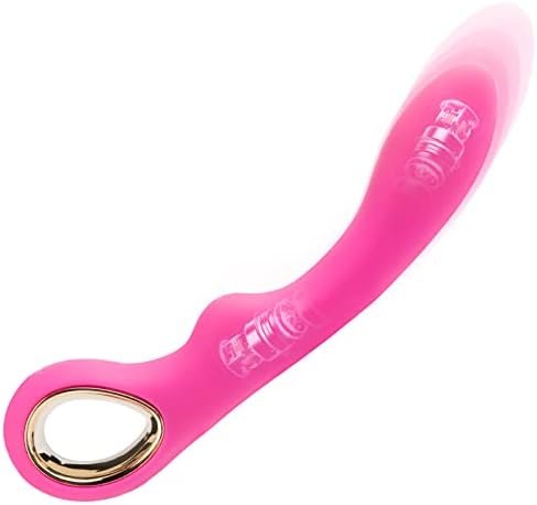 Soulow G Spot Vibrator Dildo With 10 Vibration Modes - Sex Toys For Clitoral Vagina And Anal Stimulation - Adult Sex Toys For Women Or Men Pink