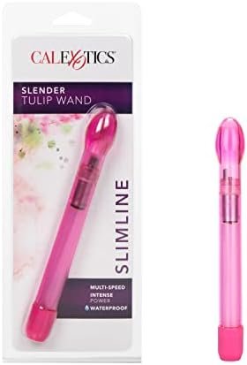 Calexotics Slender Tulip Wand Massager, Magenta