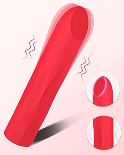 Bullet Vibrator, Onismo Mini G Spot Vibrators Clitoral Vibrating Lipstick Viber With 10 Vibration Nipple Stimulator Waterproof Adult Sex Toys For Women (Black) - Image 2