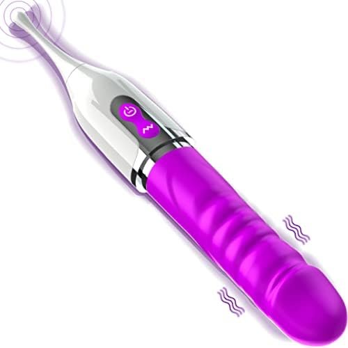High-Frequency Clitoral Vibrators For Women Powerful G Spot Vibrator Clitoris Massager Anal Vibrating Dildo For Women Vaginal Stimulator Double Penetrating Adult Sex Toys & Games