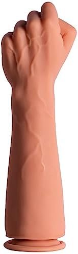 Huge Silicone Clenched Fisting Dildo, 13 Inch Extra Large Fist Dildo Anal Plug For Fist Sex, Realistic Hand Dildo With Suction Cup G-Spot Vaginal Masturbation Fisting Sex Toy For Unisex Couple Gay