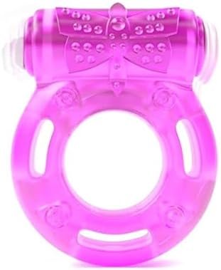 Goeskba Vibrating Penis Cock Ring Clitoris Stimulator Vibrator Sex Toy For Couples Male - Image 3