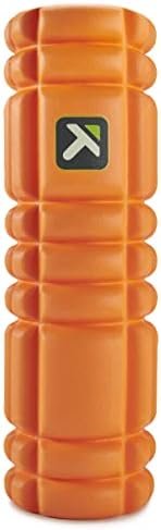 Trigger Point Performance Triggerpoint Grid Nano Vibe Three-Speed Vibrating Foam Roller, Orange, 7.5 Inch