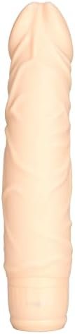 Calexotics 7 Function Waterproof Silicone Stud Woody Vibrating Dildo For Women, Ivory - Image 3