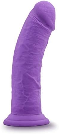 Blush Ruse Jammy 8 Inch Silicone Dildo, Thick, Girthy, Suction Cup, Strap On Harness Compatible, Sex Toy For Women - Image 2