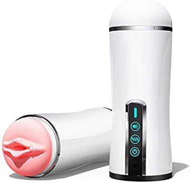 3D Realistic Silent Silicone Male Electric Masturbator Usb Rechargable Automatic Training Waterproof Masturbation Charging Toys Men Auto Masturbators Cup Deep Throat Textured