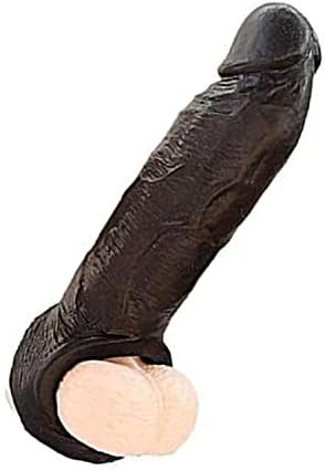 New Big Soft Realistic Sleeve Extender Sheath For Men Male Enhancement Extension Sleeve Massage 230214 (Flesh-Rk)