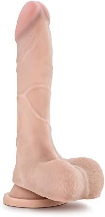 Blush X5 - Southern Comfort - Medium 8 1/2 Inch Sculpted Fragrance Free Advanced Soft And Comfortable Realistic Feel Dildo - Suction Cup Harness Compatible - Sex Toy For Women Men Couples - Beige - Image 3