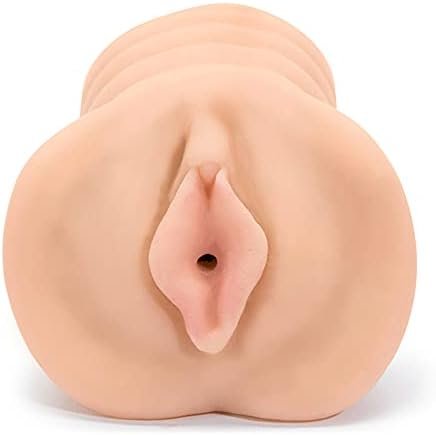 Lovehoney Thrust Pro Ultra Chloe Male Masturbator - 6 Inch Realistic Vagina With Textured Canal - Vibrator Compatible Male Sex Toy - Self Pleasure Sex Toys For Men - Waterproof - 420G - Flesh Pink