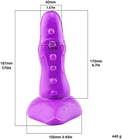 Kutocesy Dildo Small Silicon Dildo Consolador Dildo Suction Cup Dildo Thick Dildo For Vaginal G-Spot And Anal Play, For Women/Men/Gay, Adult Toys For Women Or Beginer - Image 3