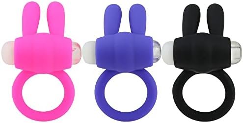 Tinkers Couples Pleasure Ring - Vibrating Silicone Penis Ring Or Cock Ring Sex Accessory, Adult Sensory Toys For Couples, Sex Toys For Couples, Black