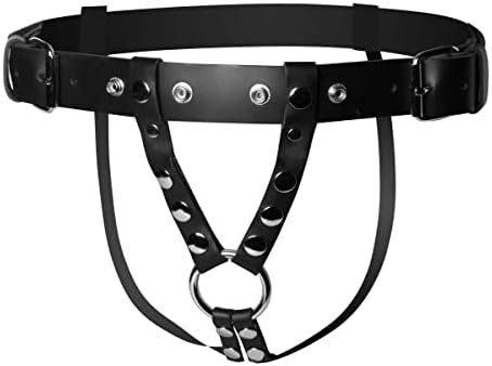 Strict Leather Double Penetration Premium Dildo Harness For Men - Image 3