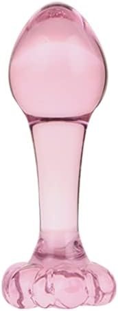 Crystal Glass Anal Butt Plug With 6 Different Sizes For G-Spot Stimulation Sm Anal Butt Plug Stimulator Beginner Friendly(0436)