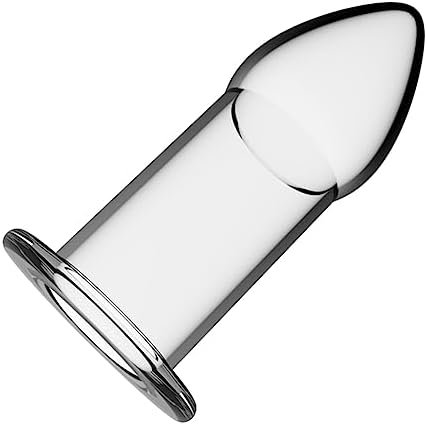 Amazbee Anal Plug Set 5 Pcs Soft Silicone Butt Plugs Hollow Anal Dilator Adult Anal Trainer Anales Sex Toys Bondage Kit For Men Women Couples (White) - Image 2