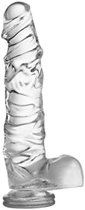 Cwamen 10 Inch Soft Realistic Dildo Dildo For Women With Material And Strong Suction Cup For Hands-Free Play,Sex Toys For Women,Adult Toys For Women/Men/Gay