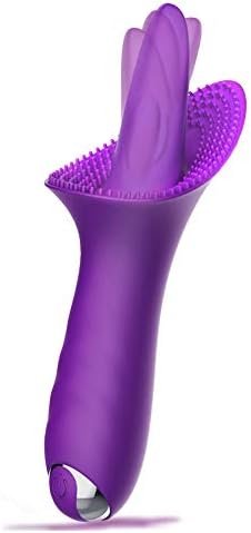 Clitoral Vibrators, G Spot Clit Nipples Massager Waterproof Rechargeable Clitoris Stimulator With 10 Intensities Modes, Sxovo Vibrate Masturbation Dildo Adult Sex Toys For Couples, Solo, Women Orgasm