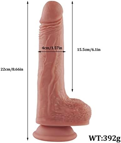 Realistic Dildo For Beginners,7.3 In Soft Silicone Dildo With Strong Suction Cup For Hands-Free Play, Adult Sex Toys For Women & Couple - Image 2