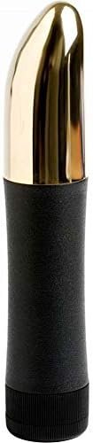 Ultimate Pleaser Vibe With Metallic Tip 7.5 Inch Gold